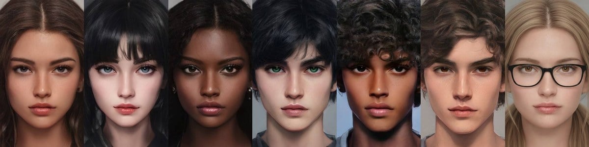 Personagens de A Viajante